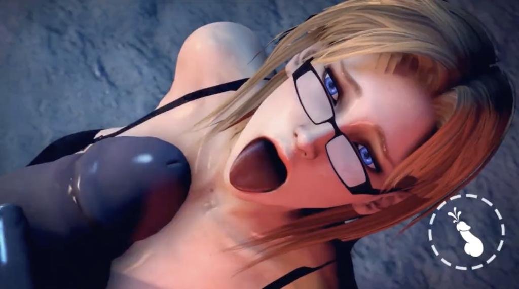 3D眼镜少女遭双怪轮番凌辱 海报