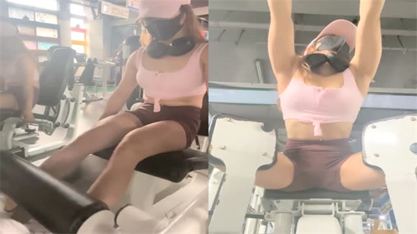 健身桃桃健身房偷玩蓝牙跳蛋！震动塞入湿穴失控高潮腿软-2 海报