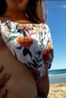 海边度假激战！女友沙滩激情缠绵，浪叫盖过海浪声！ 海报