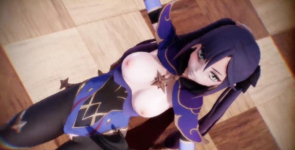 3D MMD原神莫娜的诱惑高潮混剪盛宴 海报