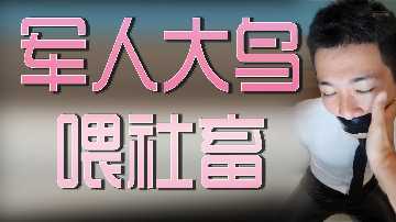 军人大鸟喂社畜 海报
